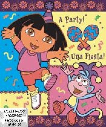 Licensed Dora Boots fleece blanket Fiesta 24 pieces wholesale lot $7