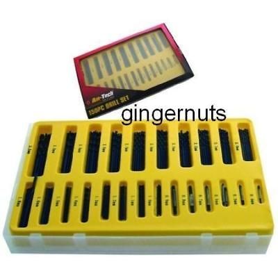 150PC Precision Mini Micro Drill Bits Craft Model & PCB Airfix