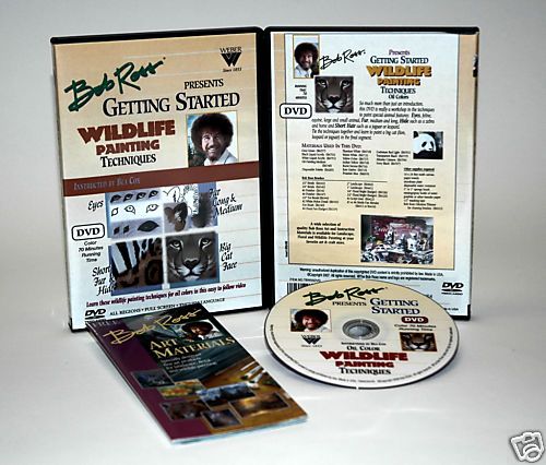 BOB ROSS Dvd~Getting Started Wildlife Painting