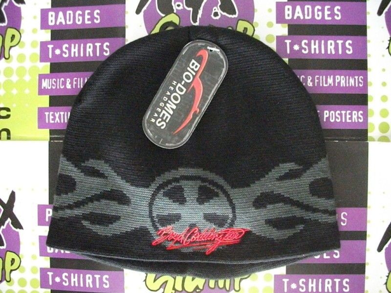 BOYD CODDINGTON AMERICAN HOTROD BLACK BEANIE ONE SIZE