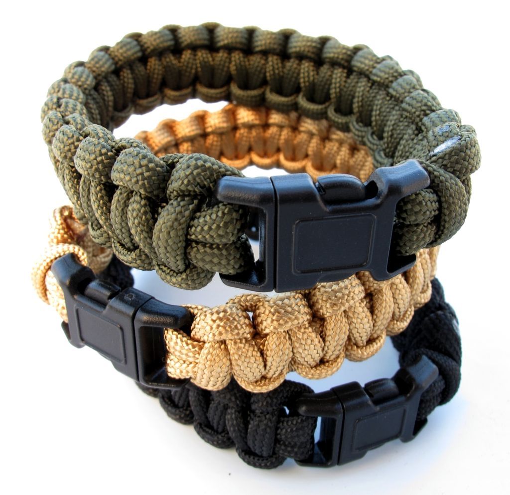 5ive Star Paracord 8 Survival Bracelets