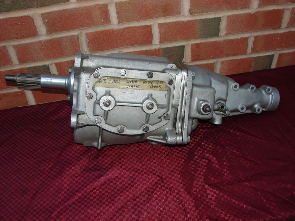 63 CHEVROLET BORG WARNER T 10 T10 4 SPEED TRANSMISSION REBUILT