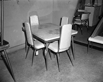 1965 4x5 NEG Antique Quality Dinette Set  168