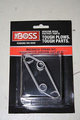 Boss Snowplow SmartHitch Torsion Spring Kit MSC05076