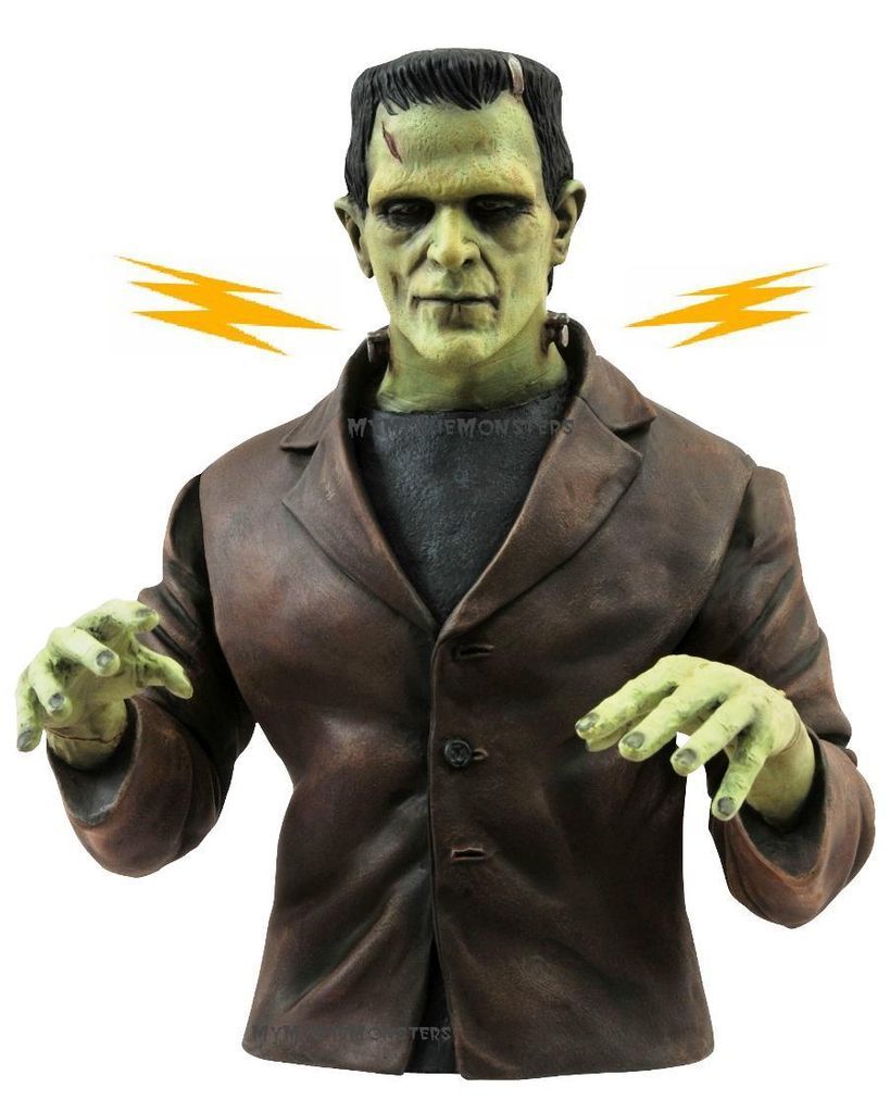 Studios Monsters FRANKENSTEIN karloff bust Diamond Select piggy bank