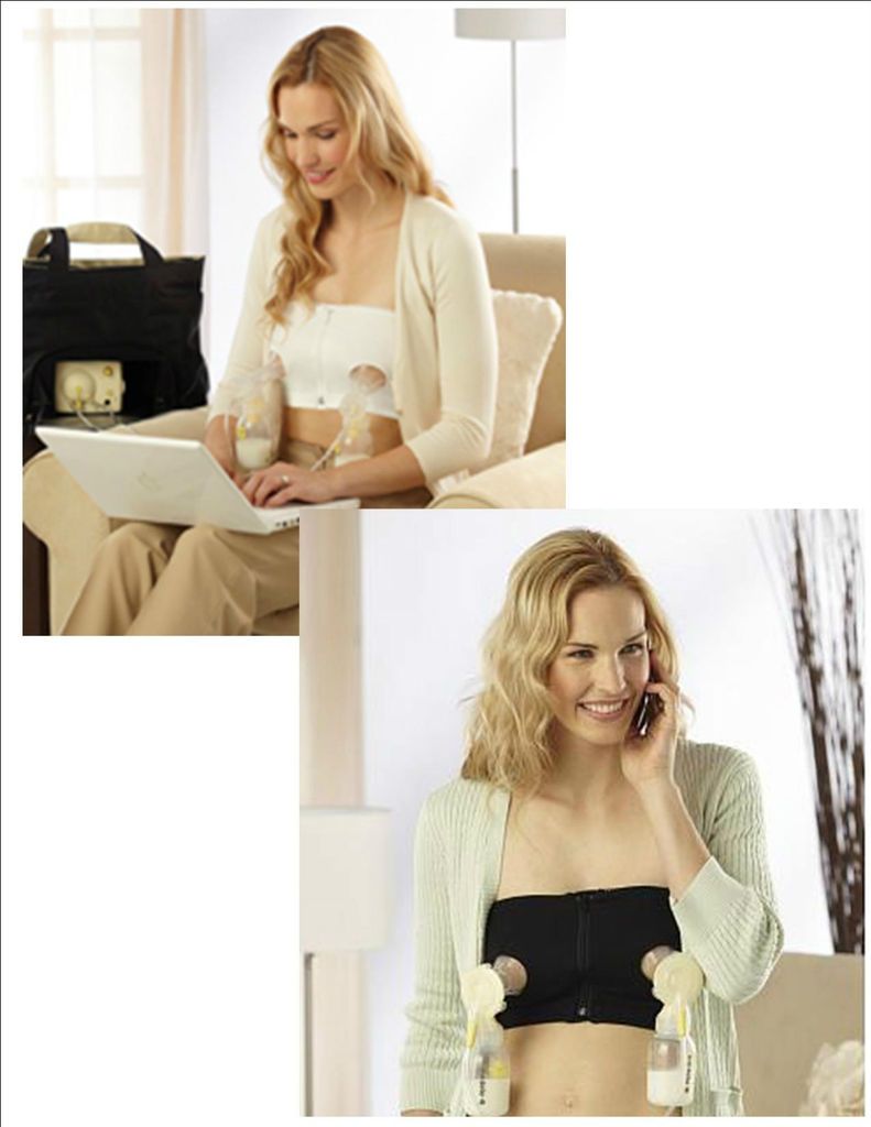 MEDELA EASY EXPRESSION BUSTIER HANDS FREE PUMPING BRA