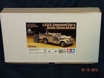 35 Tamiya Italeri LRDG Command Car & Breda 20mm #89785 PE Parts MIOB