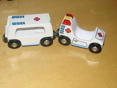 Brio Wooden Ambulance With Siren Retired