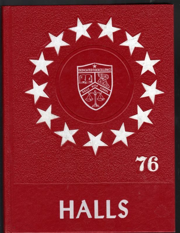 1976 Halls High School Yearbook Knoxville Tennessee Old Annual Photos