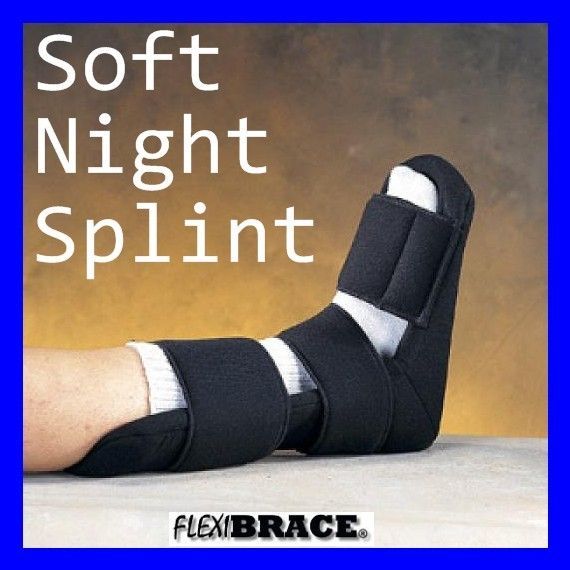 Soft Padded Night Splint for Plantar Fasciitis NEW