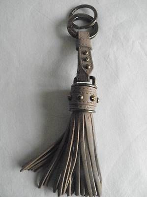 BURBERRY LADIES DUSKY PINK TASSLE KEYRING FREE P&P