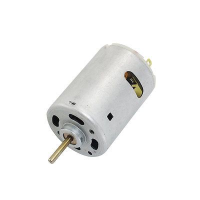 DC 12V 12000RPM 3mmx16mm Shaft 2 Pins 36mm Diameter Electric Power