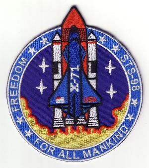 ARMAGEDDON FREEDOM STS 98 PATCH   ARM02