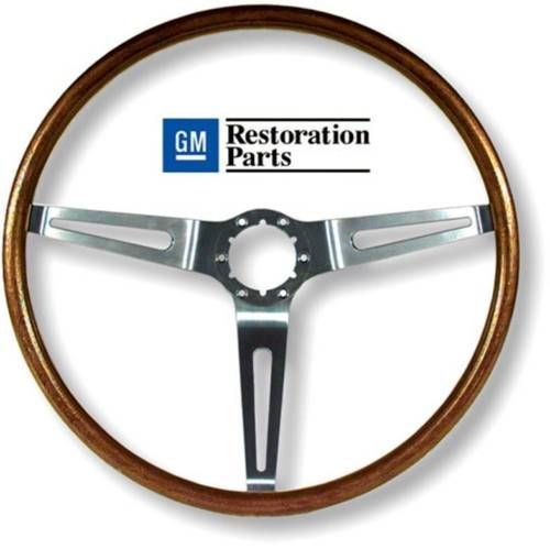 67 68 Chevelle Walnut Sport Steering Wheel GM Restoration