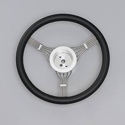 Lecarra Newstalgic Banjo Steering Wheel 15 Dia 3 Spoke 1.25 Dish