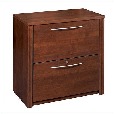 Bestar Embassy 2 Drawer Lateral Wood File Storage Tuscany Brown Filing