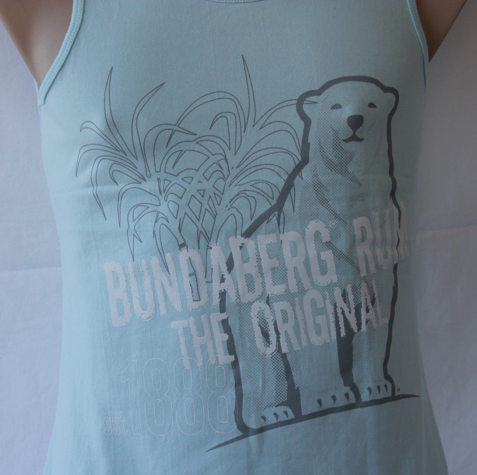 Bundaberg Rum Bundy Bear The Original Ladies singlet tank top