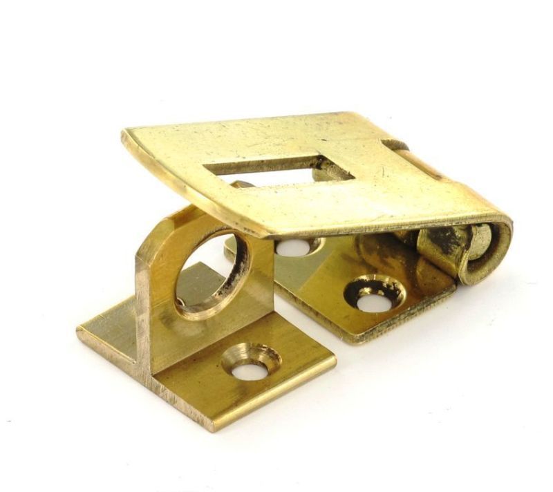 Brass Security Hasp & Staple 5 sizes concealed screws