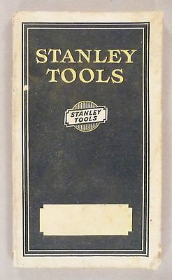 Stanley Tools CATALOG   1927