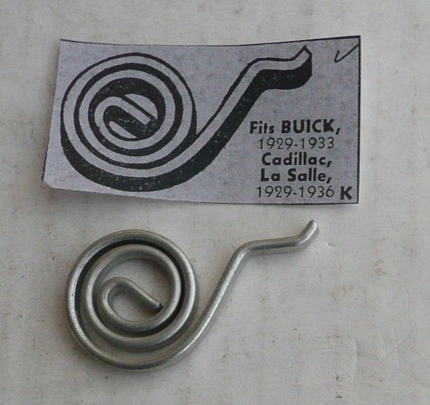 1929 33 Buick 29 36 Cad & La Salle Door Lock Spring # K