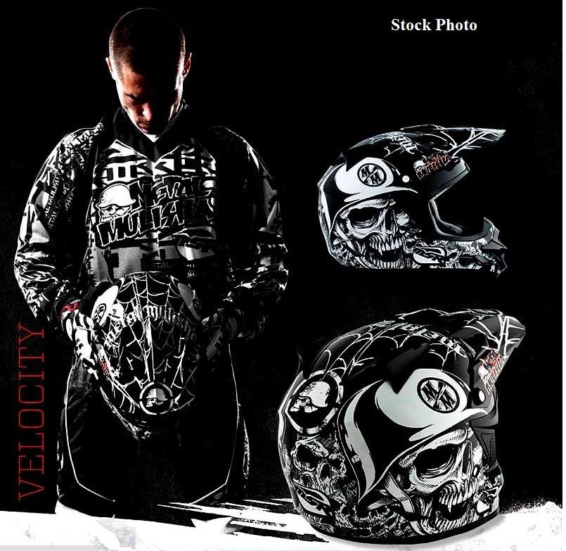 2011 MSR Metal Mulisha Adult Velocity Helmets & Goggles