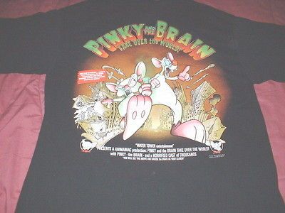 Animaniacs~Pin ky And The Brain~Take Over The World~1995 Collectable T