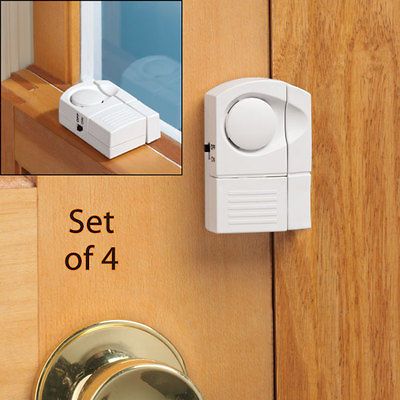4PK HOME WINDOW SLIDING DOOR NOISE SECURITY ALARM POOL INSPECTION
