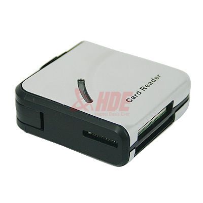 retractable usb 2.0 Card reader memory SD Micro SD M2 Computer New