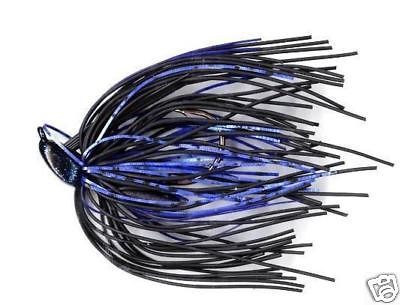 Buckeye Lures 3/8 oz. Mop Jig   Black/Blue