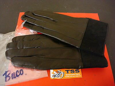 BSA VINTAGE CAFE RACER BOBBER CHOPPER BUCO LEATHER GLOVES   SIZE XL