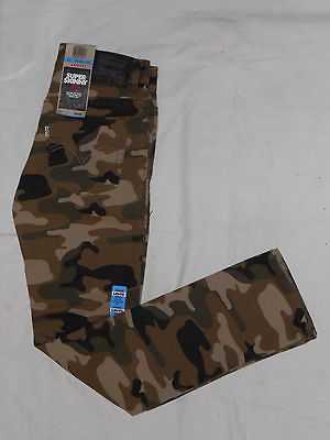  NWT Boys Levis 510 Sz14 Regular (27x28.5) Camo Denim Jean Pants