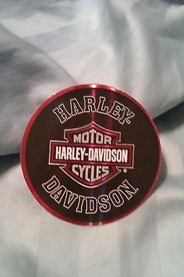 Harley Davidson round motorcycle helmet stickers decals