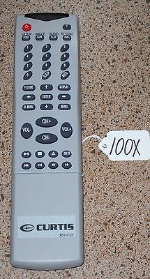 Curtis International TV DVD Combo Remote Control KDT1C C7