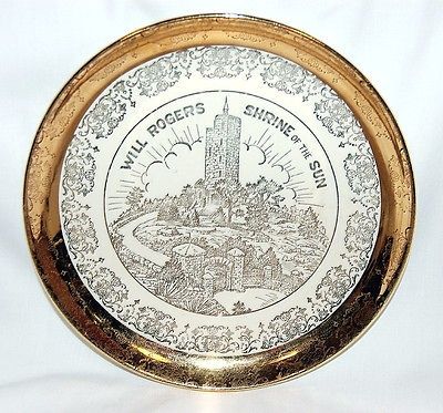 Shrine of the Sun 22K Crest O Gold Sabin 7 Plate Colorado Springs