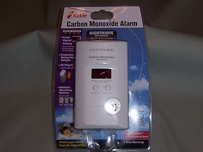 KIDDE CARBON MONOXIDE DETECTOR ALARM