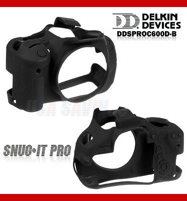 SNUG IT PRO CAMERA ARMOUR DELKIN FOR CANON REBEL T3i and EOS 600D