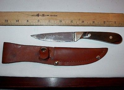 Camillus knife BIRD AND TROUT with sheath
