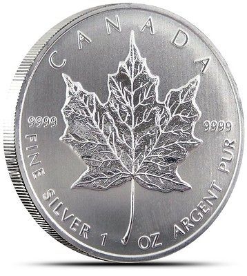 Newly listed NEW 2013 1 oz Canadian Silver Maple Leaf Coin   One Troy