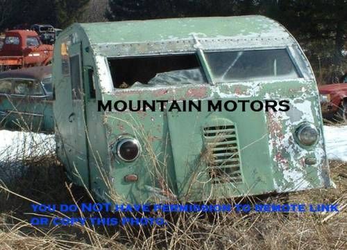 1935 Graham Housecar Chrysler vintage camper project