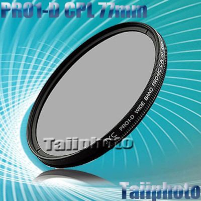 1D CPL Circular Polarizing Filter f Canon 50D 7D 5D Mark III/II 24 105