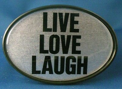 LAUGH TRAILER HITCH COVER Truck RTV ATV Car Tow NEW Plastic Reflector