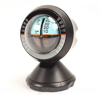 Car Vehicle Inclinometer Angle Slope Level Meter Gradient Balancer