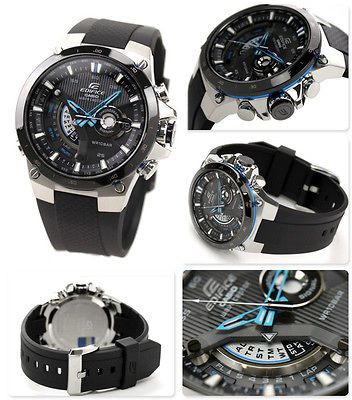 Casio Edifice EQW A1000B 1AJ F Solar Power Atomic (BRAND NEW)　from