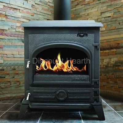 BTU 73% Eff Wood Burning Wood Stove Woodstove Cast Iron EPA Certified