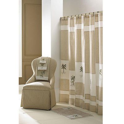 Croscill Home Fiji Shower Curtain   Croscill Home Fiji Shower Curtain