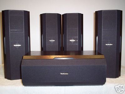 TECHNICS SB AFC250 7 / SB WA110 HOME CINEMA 100W DTS SPEAKERS AND