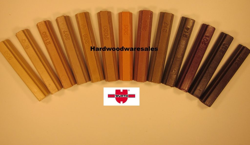 Wurth Softwax Soft Wax Wood Filler Stick