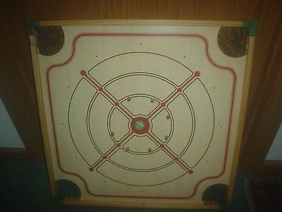 CARROM BOARD 1970S 1980S VINTAGE MODEL 8 108 P NICE