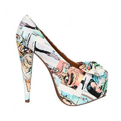 Jeffrey Campbell Why Yes Platform Cartoon Pumps