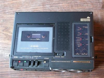 PORTABLE STEREO CASSETTE RECORDER MODEL PMD430 & AC ADAPTOR